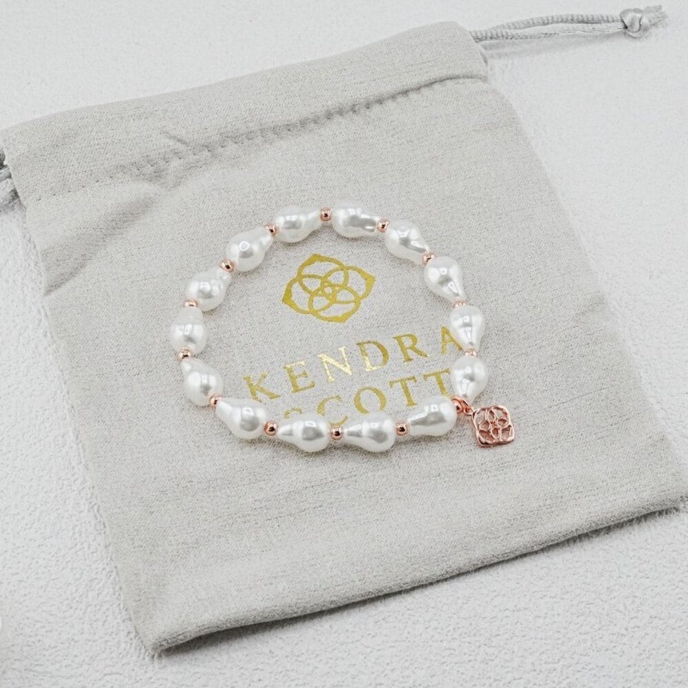 Kendra Scott Teardrop Pearl Bracelet
